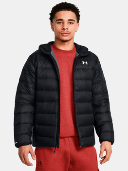 Куртка Under Armour LEGEND DOWN HOODED JACKET S Чорний 1385837-001