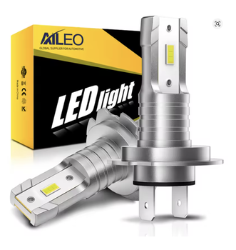 Автомобильные LED лампы AILEO H7 60W 15000Lm 6000K с Canbus, IP67 (комплект, 2 шт.)