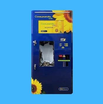 Вендинговый автомат по продаже подсолнечного масла на разлив OilBox G6H200 (до 30 л/хв)