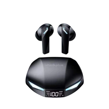Bluetooth наушники Thinkplus Lenovo XT53 BT 5.4 TWS LED-дисплей с микрофоном для геймеров Black (6942292111405)