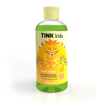 Пена для ванны, которая меняет цвет Juicy Pear kids Tink 300 мл 4823109410831