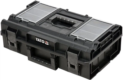 Ящик для інструментів YATO модульний до YT-09166, 585х385х190 мм, з пластика [1]