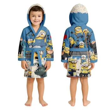 Халат детский из плюшевого велюра Minions 31732 98-104 см