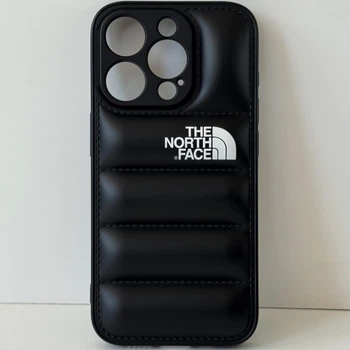 Чохол пуховик The North Face Series Case для Apple iPhone 13 Pro, Чорний