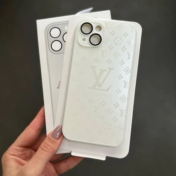 Чохол Луї Вітон на iPhone 14 Plus white