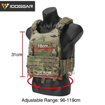 Плитоноска Idogear зі скидом Нейлону 500D, Мультикам