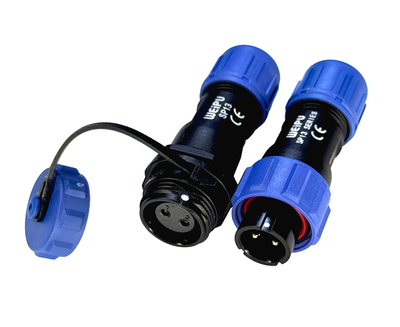 Герметичный разъём Weipu SP1310/P+SP1311/S F-M 2pin IP68