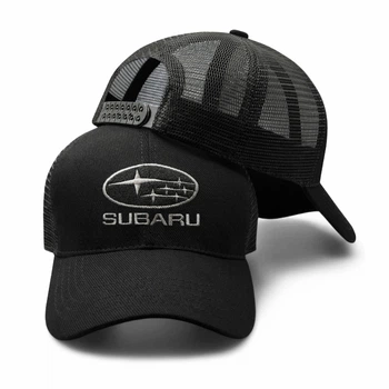 Кепка Тракер Subaru / Субару автомобильная Черная One Size (54–60 см) (SB-772204OS)