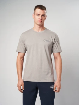 Футболка хлопковая длинная мужская Jack & Jones 12284421 XL Gray Flannel (5715724552180)