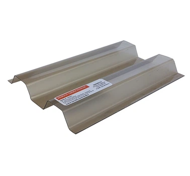 ПВХ профільований Greca 70/18 трапеція Ondex Ecolux 0.8 x 1095 x 3000 мм димчастин