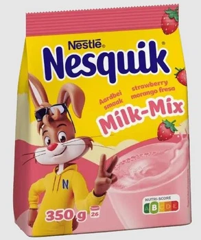 Молочний напій Nestle Nesquik Milk Mix Strawberry 350г