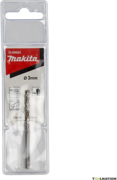Свердло Makita HSS-G 3 x 61 мм (D-09684)