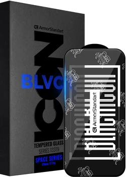 Защитное стекло ArmorStandart Space Black Icon для смартфона Apple iPhone 17 Pro Black (ARM86395)