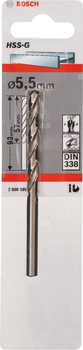 Свердло Bosch HSS-G 5.5 x 93 мм (2608585925)