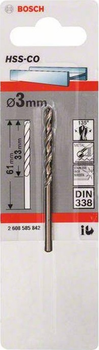 Wiertło Bosch HSS-Co STD 3 x 61 mm (2608585842)