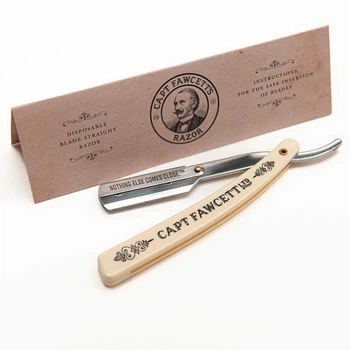 Бритва для гоління в коробці Capitan Fawcett Disposable Blade Straight Razor