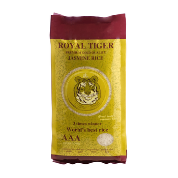 Жасминовый Рис Премиальный, экстрадлинный Gold Jasmine Rice 1кг Royal Tiger 8720301100439