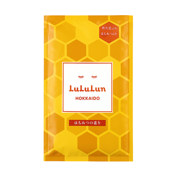 LULULUN Premium Face Mask Hokkaido Honey восстанавливающая маска с натуральным медом, 1 шт