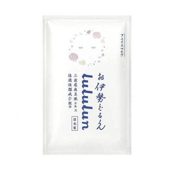 LULULUN Face Mask Ise Pearl осветляющая маска с экстрактом жемчуга, 1 шт