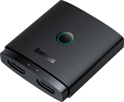 Адаптер Baseus AirJoy Series 2-in-1 Bidirectional HDMI Switch Cluster Black (B01331105111-00)