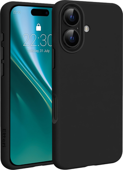 Панель Etteri Silicone Mag для Apple iPhone 17 Black (5907504556925)