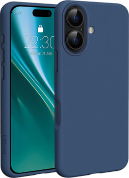 Панель Etteri Silicone Mag для Apple iPhone 17 Dark Blue (5907504556963)