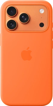 Etui plecki Apple Silicone Case with MagSafe do Apple iPhone 17 Pro Orange (MGFE4)
