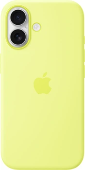 Etui Apple Silicone Case with MagSafe do Apple iPhone 17 Neon Yellow (MGEV4)