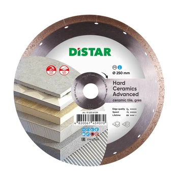 Круг алмазный отрезной 1A1R 250 Hard ceramics Advanсed (004w)