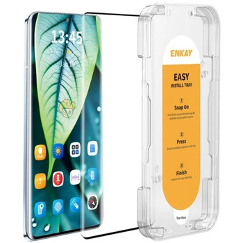 Защитное стекло ENKAY Easy Install Full Glue для Honor 200 - Black