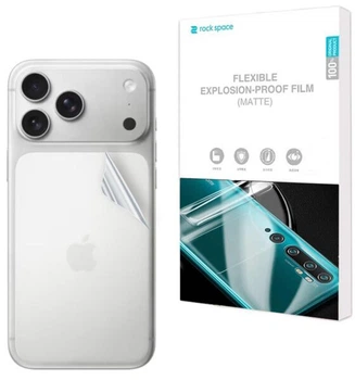 Антибликовая пленка на заднюю панель RockSpace Explosion-Proof Matte для iPhone 17 Pro Max