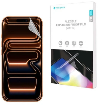 Антибликовая пленка на экран RockSpace Explosion-Proof Matte для iPhone 17 Pro