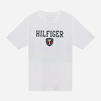 Підліткова футболка для хлопчика Tommy Hilfiger 380833028 140 см Біла (1159843036)