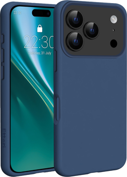 Etui plecki Etteri Silicone Mag do Apple iPhone 17 Pro Max Dark Blue (5907504556987)