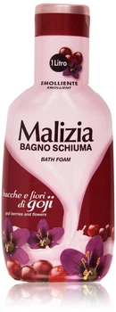 Гель-пена для душа и ванны ягоды и цветы Годжи Malizia Goji Berries & Flowers 1 л