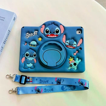 Чехол детский Silikon Power с подставкой и ремешком Apple iPad 11" 2025 (A16) Stitch