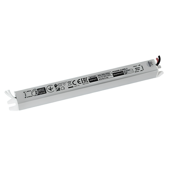 Слим драйвер для светодиодной ленты 24W DC 12V IP20 Horoz Electric VIPA-24