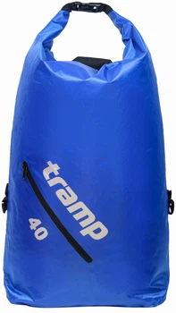 Герморюкзак Tramp PVC Diamond Ripstop blue 25 л Синий (UTRA-256-blue)