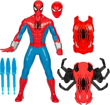Фигурка Человек Паук Взрывной Удар с аксессуарами Hasbro Marvel Spider Man Thwip Blast (F8841)