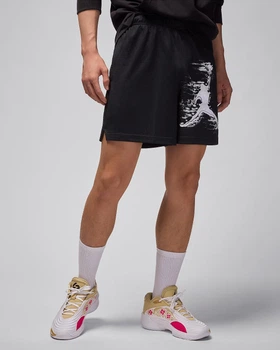 Баскетбольні Шорти Jordan Sport Men's Dri-FIT Graphic Shorts(HQ8665-010) XL Чорний