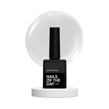 Гель Nails Of The Day Bottle Gel Clear прозрачный 10 мл