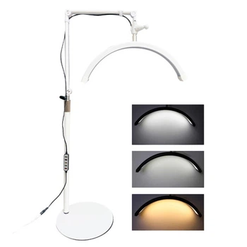 Лампа бестеневая напольная LED Smart Moon Light M16XL со штативом и регулировкой света 20 Вт цвет белый