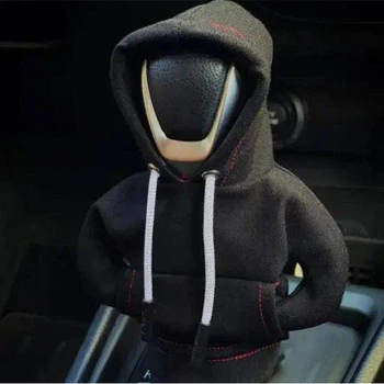 Худи-кофта на ручку КПП Черный (Auto-66982) аксесуари для авто