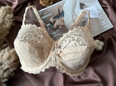 Бюстгальтер без поролона бежевый Lanny Mode 11118 чашка 90D