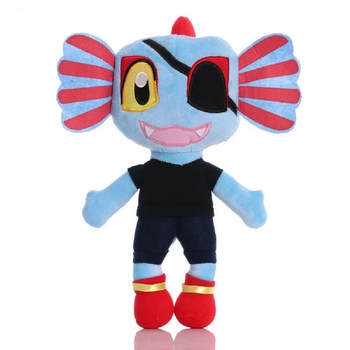 Мягкая игрушка Андайн Undyne из игры Андертейл Undertale, ундина 27 см