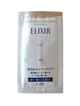 Освітлюючий освіжаючий лосьйон Shiseido Elixir Brightening Moisture WT Lotion I, пробник 2 мл