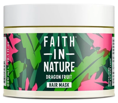 Натуральная маска для волос Faith in Nature Dragon Fruit Revitalising Hair Mask с фруктом дракона 300 мл (708002306280)
