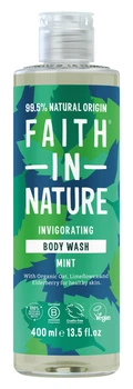 Натуральний гель для душу Faith in Nature Mint Body Wash з м'ятою 400 мл (708002403774)