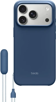 Etui plecki Apple Beats Kickstand Case with MagSafe and Camera Control do Apple iPhone 17 Pro Bedrock Blue (MGTP4)