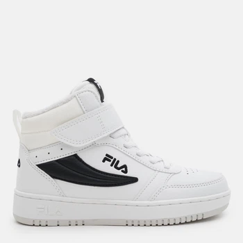 Детские высокие кроссовки для мальчика Fila Rega Nf Mid Velcro FFK0229-13036 32 Белый/Черный (8720905064892)